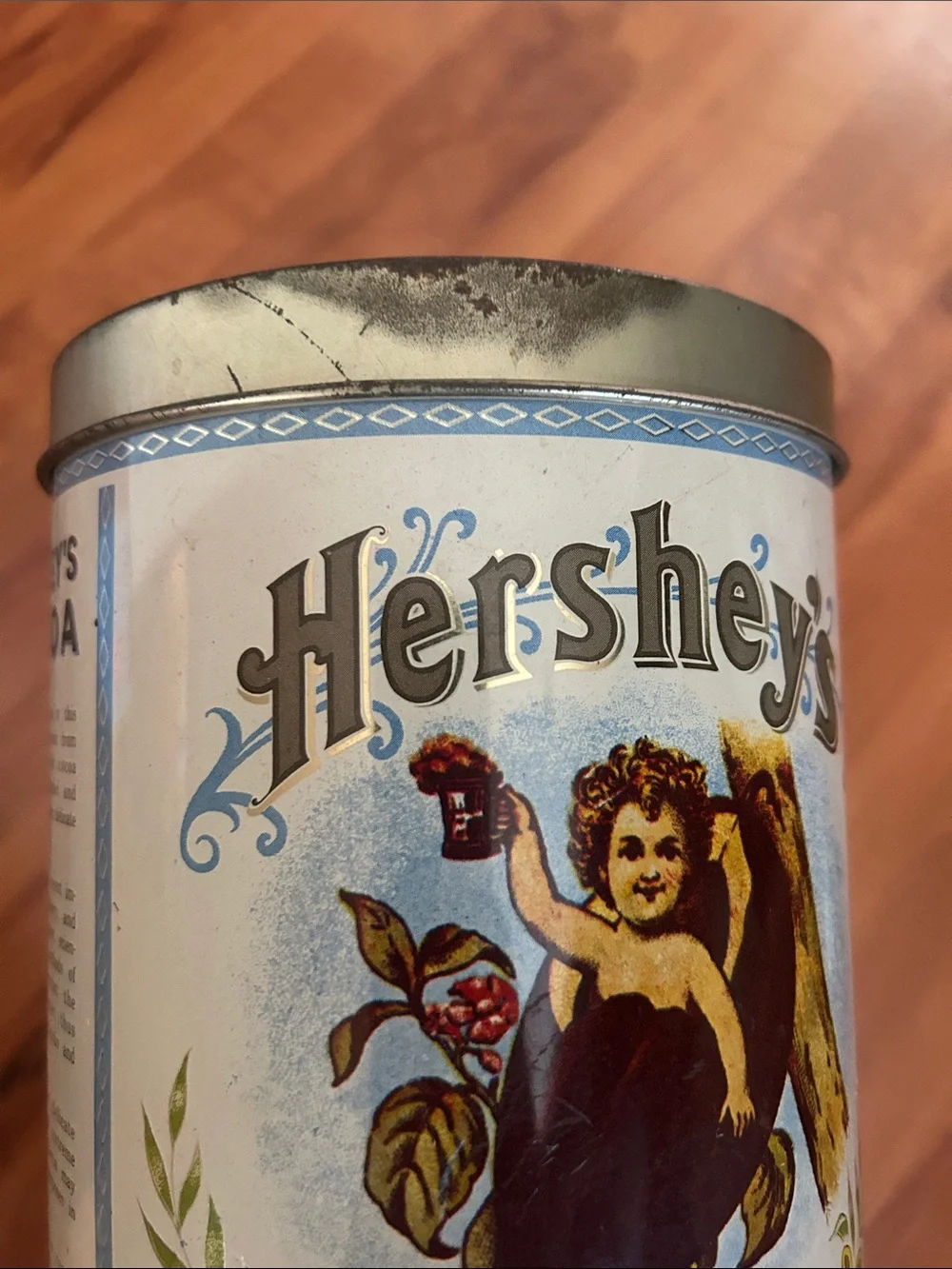 Hershey's Vintage-Style White Cocoa Tin